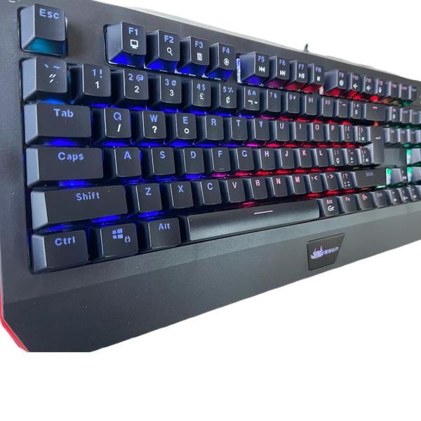 Imagem de Teclado Gamer Mecanico Switch Blue Knup Kp-Tm005 Chroma