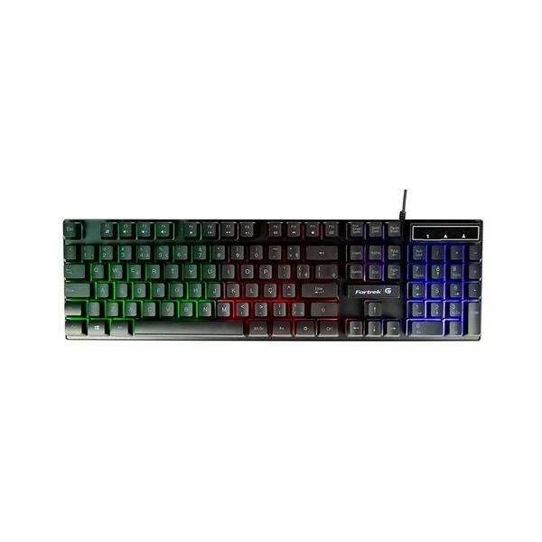 Imagem de Teclado Gamer Multimidia Blackfire New Preto Fortrek