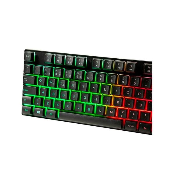 Imagem de Teclado Gamer Multimidia Blackfire New Preto Fortrek