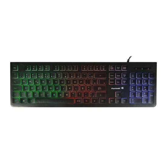 Imagem de Teclado Gamer Multimídia Fortrek Black Eagle Preto