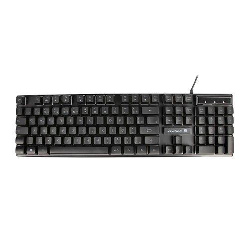 Imagem de Teclado Gamer Multimidia Fortrek BlackFire New Preto