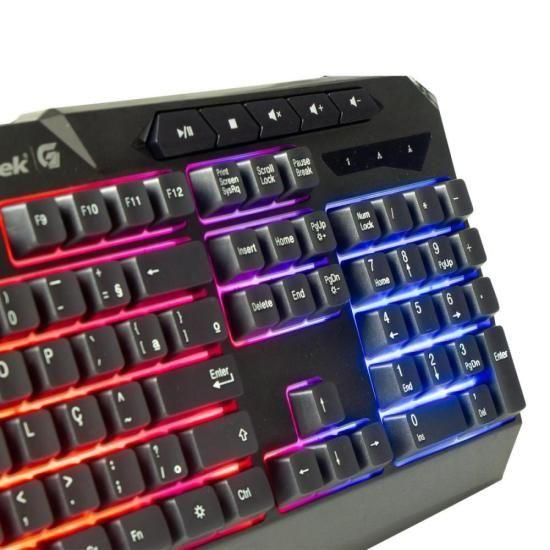 Imagem de Teclado Gamer Multimidia Fortrek Spider Black Preto