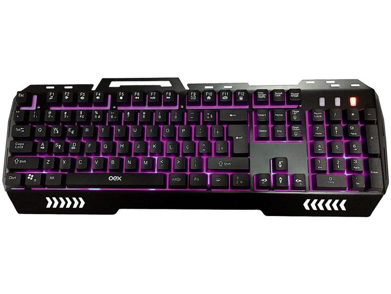 Imagem de Teclado Gamer Multimídia USB Fusion TC204 - OEX