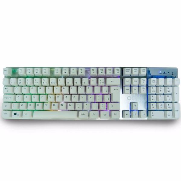 Imagem de Teclado Gamer Prismatic RGB Semi Mecânico OEX TC205