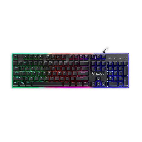 Imagem de Teclado Gamer Rapoo RA029 VPro Retroiluminado V52 C/Fio - Preto