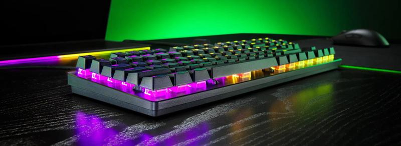 Imagem de Teclado Gamer Razer Huntsman V3 X Tenkeyless RGB Espanhol