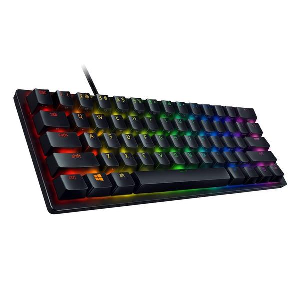 Imagem de Teclado Gamer Razer Óptico-Mecânico Huntsman Mini - Razer Switch Purple