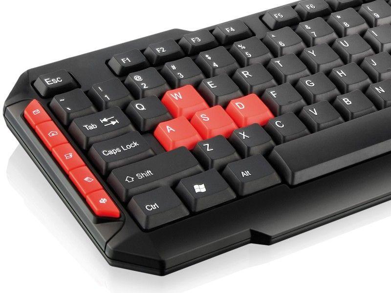 Imagem de Teclado gamer red keys USB TC160