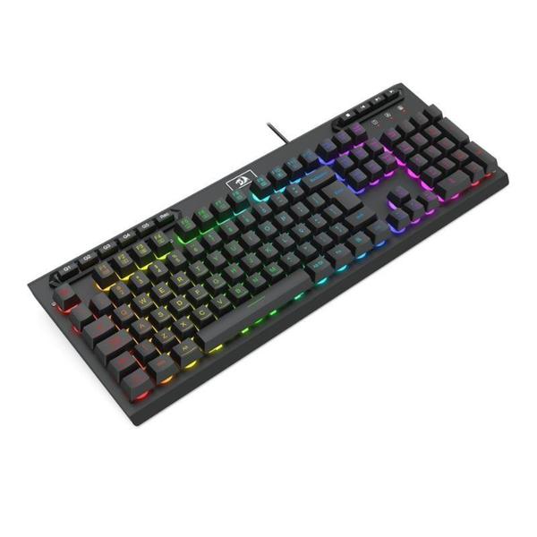 Imagem de Teclado Gamer Redragon Aditya RGB ABNT2 Preto - K513-RGB PT