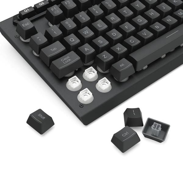 Imagem de Teclado Gamer Redragon Aditya RGB ABNT2 Preto - K513-RGB PT