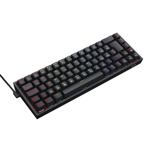 Imagem de Teclado Gamer Redragon Castor Rgb K631 Switch Blue Abnt2