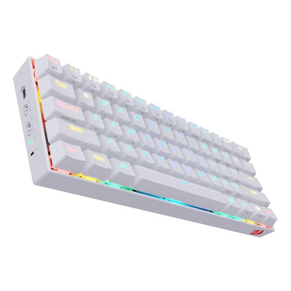 Imagem de Teclado Gamer Redragon Draconic K530 RGB - Branco (Ingles)