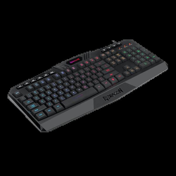 Imagem de Teclado Gamer Redragon Harpe Pro K503A-RGB-SP RGB - Preto