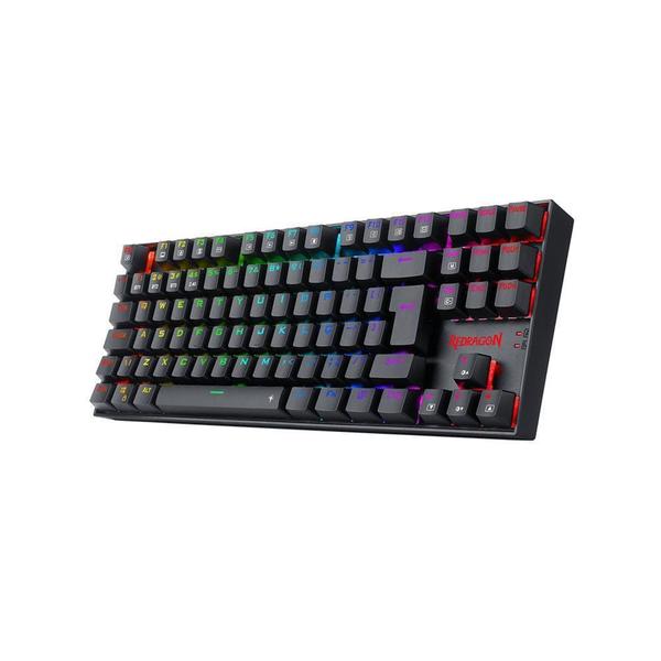 Imagem de Teclado Gamer Redragon Kumara Pro Wireless Switch Black Pret