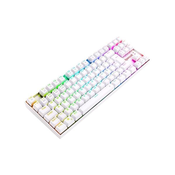 Imagem de Teclado Gamer Redragon Kumara Pro Wireless Switch Red Branco