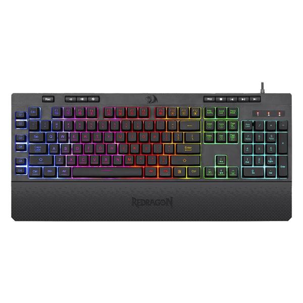 Imagem de Teclado Gamer Redragon Shiva K512RGB / RGB / Membrana / Usa - Preto