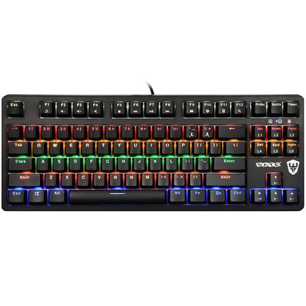 Imagem de Teclado Gamer Satellite GK-501 RGB - Preto (Portugues)