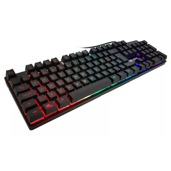 Imagem de Teclado Gamer Semi-Mecânico Anti-Ghosting Rgb - Knup Kp-2050