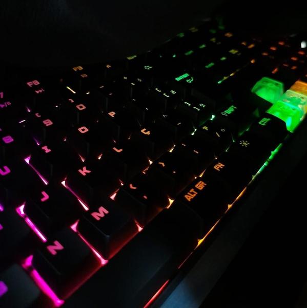 Imagem de Teclado Gamer Semi Mecânico Wakiza Tc208 Warrior