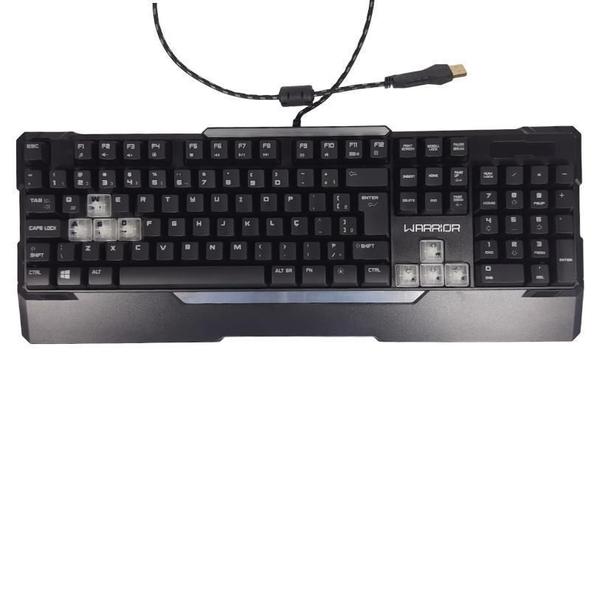 Imagem de Teclado Gamer Semi Mecânico Wakiza Tc208 Warrior