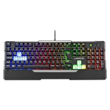 Imagem de Teclado Gamer Semi Mecânico Warrior TC208 - Multilaser