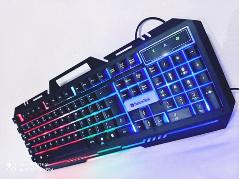 Imagem de Teclado Gamer Semi-mecânico Wb-539 Preto - Weibo