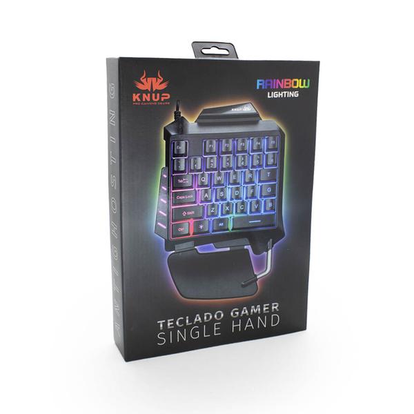 Imagem de Teclado Gamer Single Hand Knup