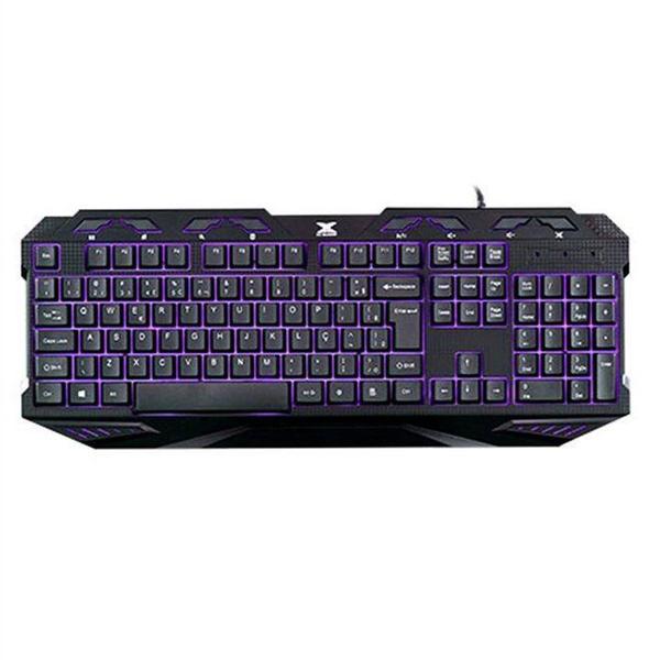 Imagem de Teclado Gamer Usb Led Fenix Preto - 243 - Vinik