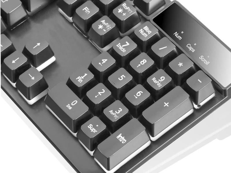 Imagem de Teclado Gamer Usb Maxxtro Semi-Mecanico K709