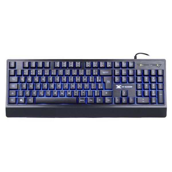 Imagem de Teclado Gamer vx gaming defender abnt2 multimidia gt30