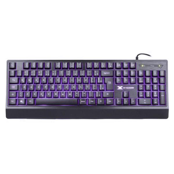 Imagem de Teclado Gamer vx gaming defender abnt2 multimidia gt30