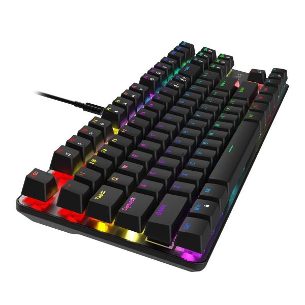 Imagem de Teclado Gamer XT Racer Tank XTK120  Teclas Mecânicas e RGB