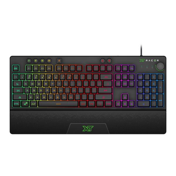 Imagem de Teclado Gamer XT Racer XTK100 - RGB, Anti-Ghosting