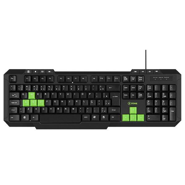 Imagem de Teclado Gamer Xzone Preto Standard Gtb-01