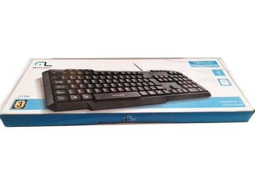 Imagem de Teclado gammer c/ multimidia multilaser - preto