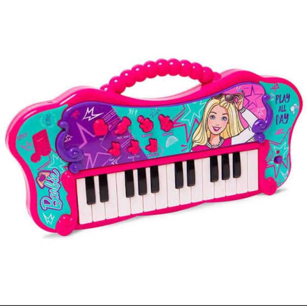 Imagem de Teclado Infantil Barbie Fabuloso