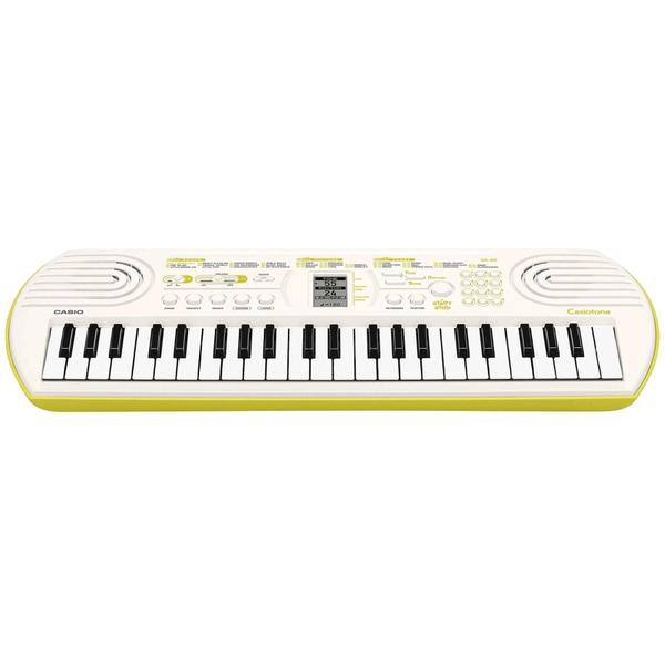 Imagem de Teclado Infantil Casio SA-80AH2 Branco 44 Teclas + Fonte 9v