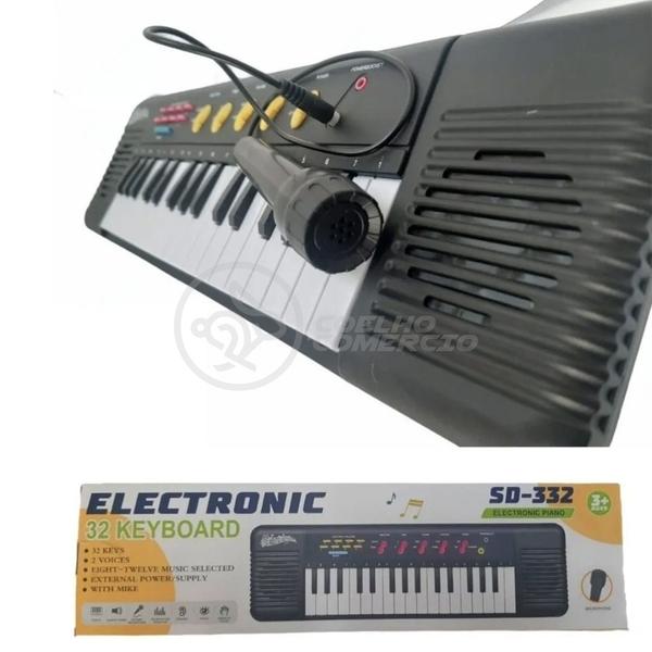 Teclado Infantil Musical Portátil Para Crianças com 32 Teclas - Smart Bracelet Imagem de Teclado Infantil Musical Portátil Para Crianças com 32 Teclas