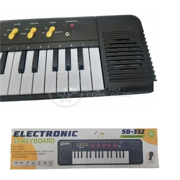 Teclado Infantil Musical Portátil Para Crianças com 32 Teclas - Smart Bracelet Imagem de Teclado Infantil Musical Portátil Para Crianças com 32 Teclas