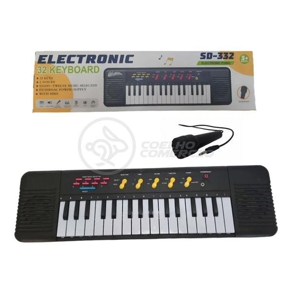 Teclado Infantil Musical Portátil Para Crianças com 32 Teclas - Smart Bracelet Imagem de Teclado Infantil Musical Portátil Para Crianças com 32 Teclas
