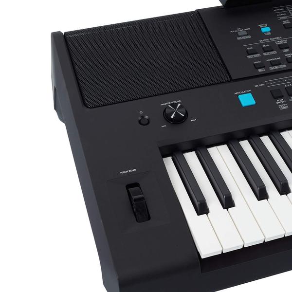 Imagem de Teclado Iniciante Yamaha PSRE473 61 Teclas Suporte Partitura