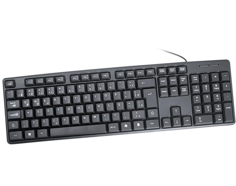 Imagem de Teclado K-Mex KB-3728U, USB, Preto