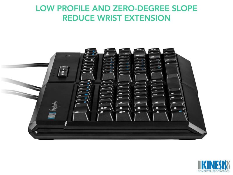 Imagem de Teclado KINESIS USB Freestyle Pro Ergonomic Split KB900-Brn