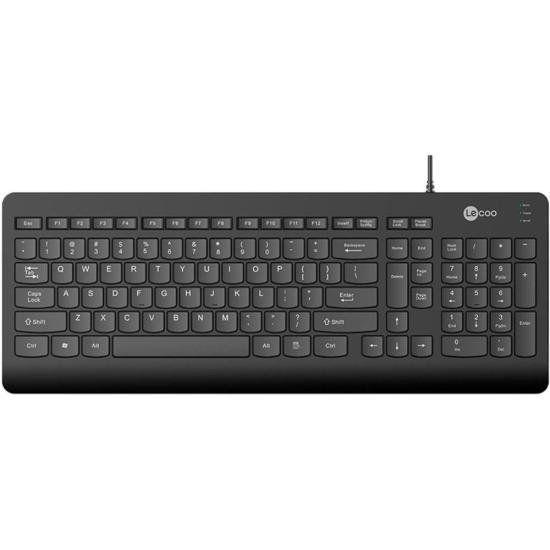 Imagem de Teclado Lecoo KB103 USB Preto