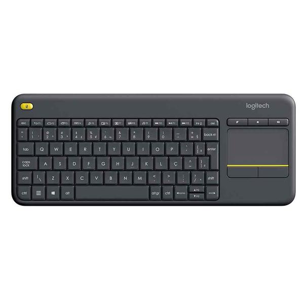 Imagem de Teclado Logitech K400 Plus Sem Fio Com Touchpad