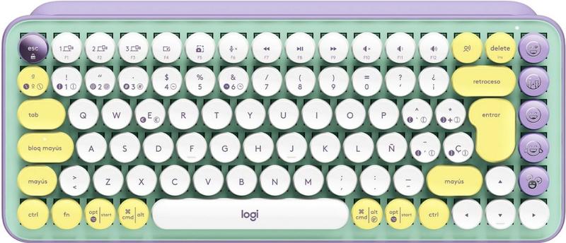 Imagem de Teclado Logitech Pop Keys Daydream Mint 920-010714