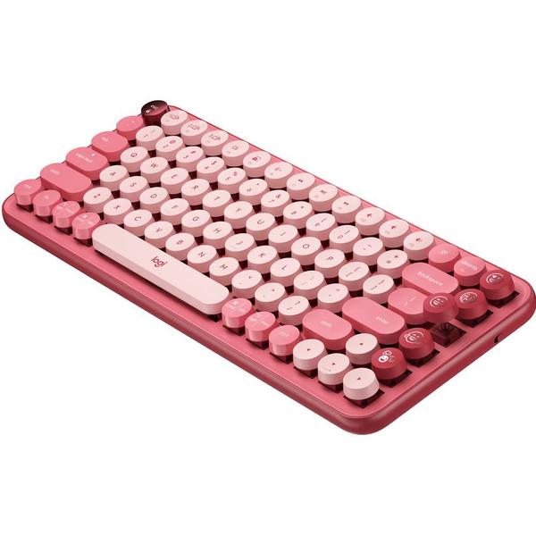 Imagem de Teclado Logitech Pop Keys - Heartbreaker Rose (920-010715)