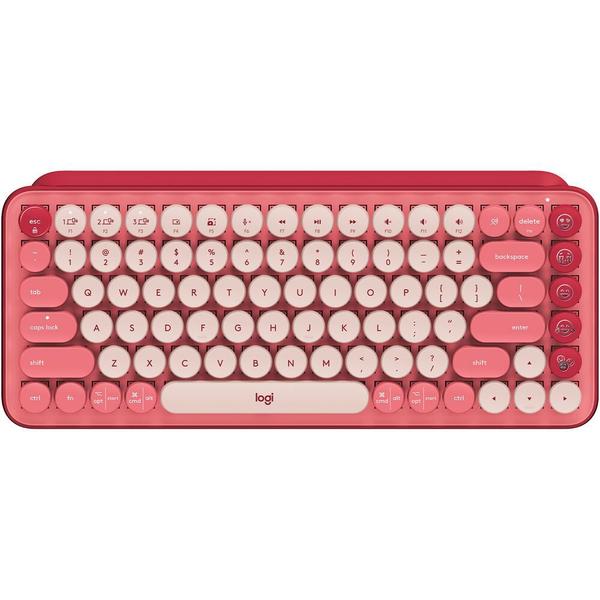 Imagem de Teclado Logitech Pop Keys - Heartbreaker Rose (920-010715)