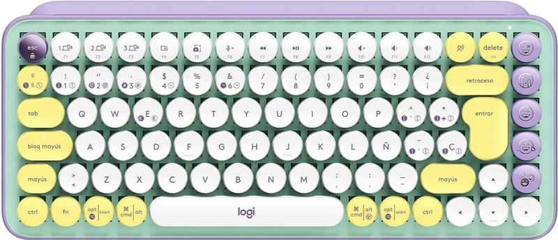 Imagem de Teclado Logitech Pop Keys Mecanico Mint 010714