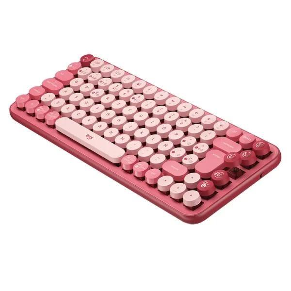 Imagem de Teclado Logitech Pop Keys Mecanico Rose 010715